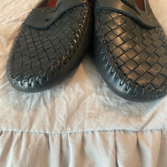ROBERT ZUR PETRA LOAFER BLACK LEATHER men’s size 10 or women’s size 12 main image 5
